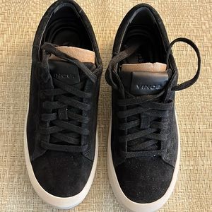 Vince Gabi Suede Leather Sneakers, size 5M